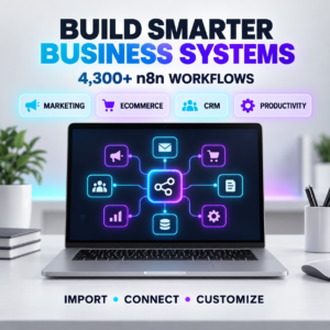 4,300+ n8n Automation Workflow Templates | Business, Marketing and AI Systems | Digital Download