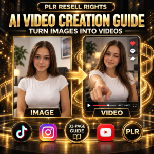 Viral AI Video Creation Guide | Turn Images Into TikTok, Reels & Shorts Content | Digital Download