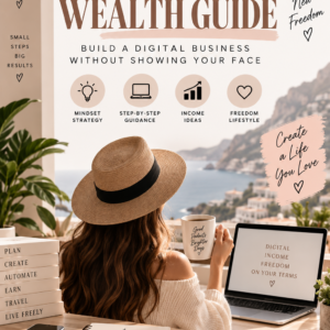 Faceless Creator Starter Kit | PLR & MRR Digital Products | Done-for-You Canva Templates | Passive Income Bundle