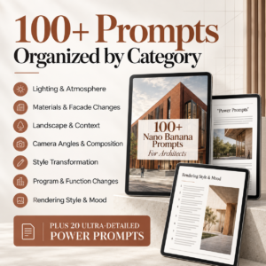 Ultimate Architect Prompt Pack | AI Visualization Prompts & Digital Templates (Instant PDF)
